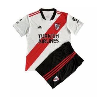 Primera Equipación Camiseta River Plate Niño 2021/2022 Blanco Primera Equipación Camiseta River Plate Niño 2021/2022 Blanco