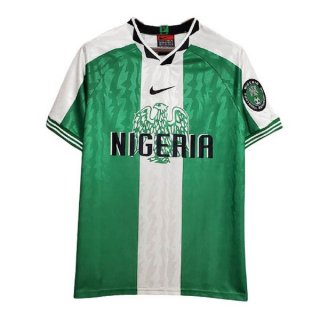 Primera Equipación Tailandia Camiseta Nigeria Retro 1996 Verde Primera Equipación Tailandia Camiseta Nigeria Retro 1996 Verde