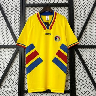 Tailandia Camiseta Romania Primera Equipación Retro 1994 Tailandia Camiseta Romania Primera Equipación Retro 1994