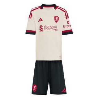 Camiseta Liverpool Segunda Equipación Niño 2025/2026