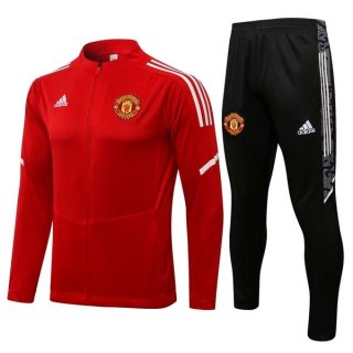 Chandal Manchester United 2022 Rojo Blanco 2 Chandal Manchester United 2022 Rojo Blanco 2