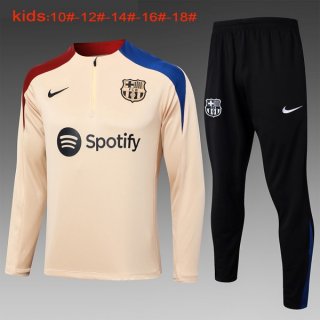 Niños Sudadera De Training Barcelona 2024/2025 Amarillo Azul 3 Niños Sudadera De Training Barcelona 2024/2025 Amarillo Azul 3