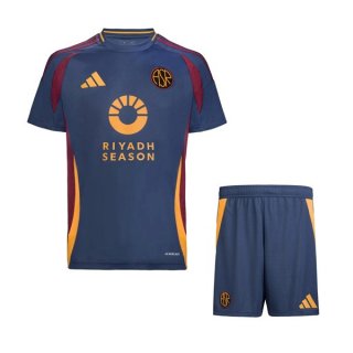Camiseta AS Roma Tercera Equipación Niño 2024/2025 Camiseta AS Roma Tercera Equipación Niño 2024/2025