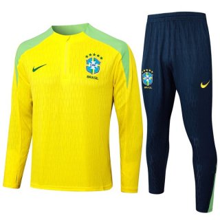 Sudadera De Training Brasil 2024/2025 Amarillo Sudadera De Training Brasil 2024/2025 Amarillo
