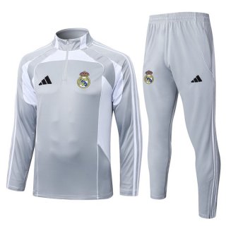 Sudadera De Training Real Madrid 2026/2027 Gris