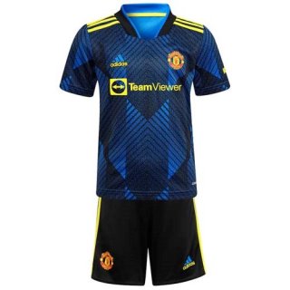 Tercera Equipación Camiseta Manchester United Niño 2021/2022 Tercera Equipación Camiseta Manchester United Niño 2021/2022