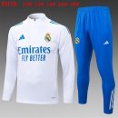 Ninos Sudadera De Training Real Madrid 2025/2026 Blanco 5