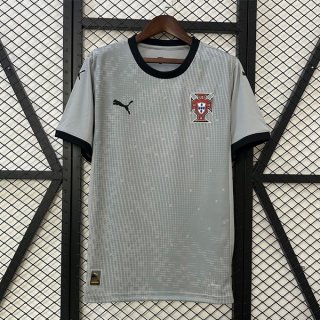 Tailandia Camiseta Portugal Portero 2025 Gris Tailandia Camiseta Portugal Portero 2025 Gris