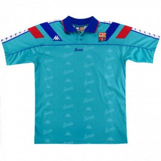 Segunda Equipación Tailandia Camiseta Barcelona Retro 1992 1995 Azul Segunda Equipación Tailandia Camiseta Barcelona Retro 1992 1995 Azul