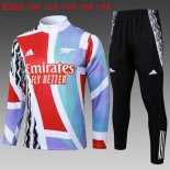 Ninos Sudadera De Training Arsenal 2025/2026 Blanco Rojo
