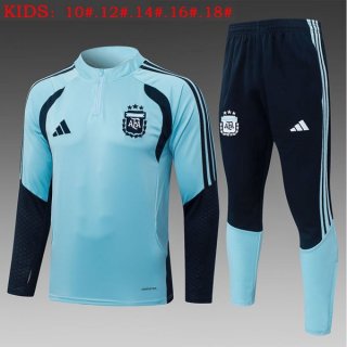 Ninos Sudadera De Training Argentina 2026/2027 Azul 2