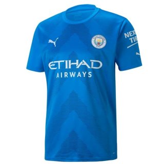 Tailandia Camiseta Manchester City Portero 2022/2023 Azul Tailandia Camiseta Manchester City Portero 2022/2023 Azul
