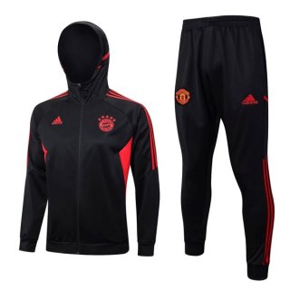 Chandal Con Capucha Bayern Munich 2023/2024 Negro Chandal Con Capucha Bayern Munich 2023/2024 Negro