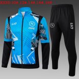 Ninos Chandal Napoli 2025/2026 Azul