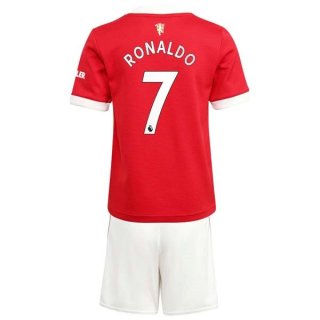Primera Equipación Camiseta Manchester United NO.7 Ronaldo Niño 2021/2022 Primera Equipación Camiseta Manchester United NO.7 Ronaldo Niño 2021/2022