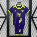 Camiseta Málaga Segunda Equipación Niño 2024/2025