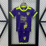 Camiseta Málaga Segunda Equipación Niño 2024/2025