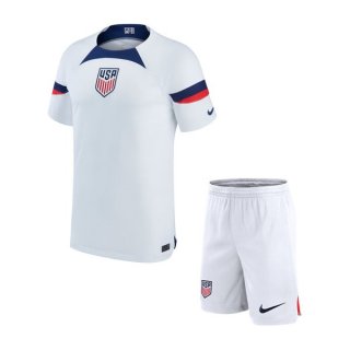 Camiseta Estados Unidos Primera Equipación Niño 2022/2023 Camiseta Estados Unidos Primera Equipación Niño 2022/2023