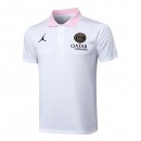 Polo PSG 2025/2026 Blanco Rosa