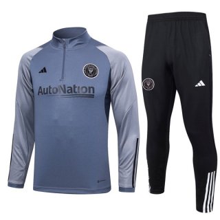 Sudadera De Training Inter Miami 2024 Gris Sudadera De Training Inter Miami 2024 Gris