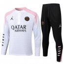 Sudadera De Training PSG 2024/2025 Blanco Rosa