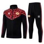 Chandal Manchester United 2025/2026 Negro Rojo 2
