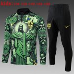 Ninos Sudadera De Training Brasil 2025/2026 Verde