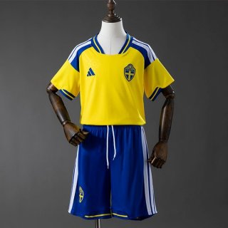 Camiseta Suecia Primera Equipación Niño 2026