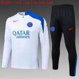 Ninos Sudadera De Training PSG 2026/2027 Blanco Ninos Sudadera De Training PSG 2026/2027 Blanco