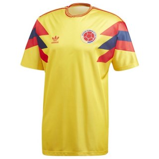 Primera Equipación Tailandia Camiseta Colombia Retro 1990 Amarillo Primera Equipación Tailandia Camiseta Colombia Retro 1990 Amarillo