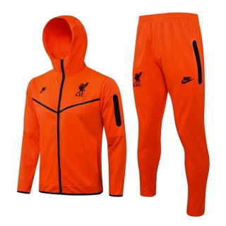 Chandal Con Capucha Liverpool 2022/2023 Naranja Chandal Con Capucha Liverpool 2022/2023 Naranja