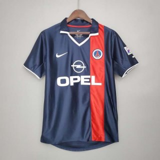 Tailandia Camiseta Paris Saint Germain Segunda Equipación Retro 2001 2002 Tailandia Camiseta Paris Saint Germain Segunda Equipación Retro 2001 2002