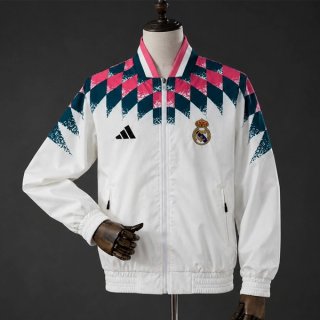 Chaqueta Real Madrid EQT Tracktop 2026/2027 Blanco