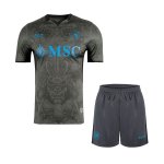 Camiseta Napoli Tercera Equipación Niño 2024/2025 Camiseta Napoli Tercera Equipación Niño 2024/2025
