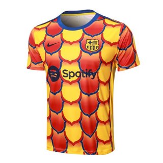 Camiseta Entrenamiento Barcelona 2024/2025 Amarillo Rojo Camiseta Entrenamiento Barcelona 2024/2025 Amarillo Rojo