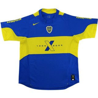 Primera Equipación Tailandia Camiseta Boca Juniors Retro 2005 Azul Primera Equipación Tailandia Camiseta Boca Juniors Retro 2005 Azul