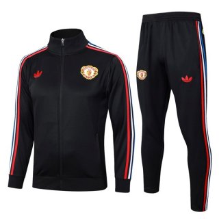 Chandal Manchester United 2024/2025 Negro 3 Chandal Manchester United 2024/2025 Negro 3