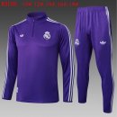 Ninos Sudadera De Training Real Madrid 2025/2026 Purpura 5