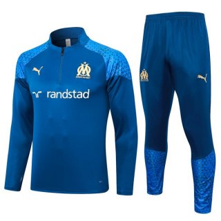 Sudadera De Training Marsella 2024 Azul Sudadera De Training Marsella 2024 Azul