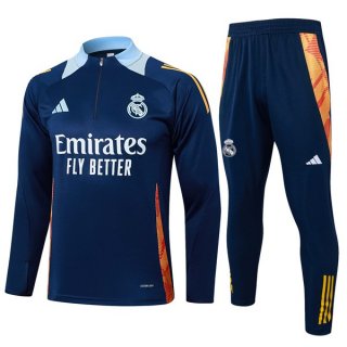 Sudadera De Training Real Madrid 2025/2026 Azul Sudadera De Training Real Madrid 2025/2026 Azul