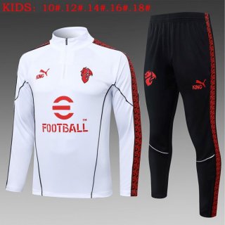 Ninos Sudadera De Training AC Milan 2026/2027 Blanco