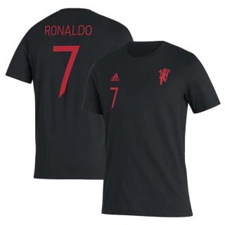 Tailandia Camiseta Manchester United Cristiano Ronaldo Negro Tailandia Camiseta Manchester United Cristiano Ronaldo Negro