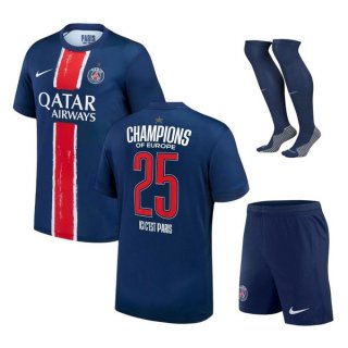 Camiseta PSG Niño Special Edition Primera Equipación Champions of Europe 2025 Camiseta PSG Niño Special Edition Primera Equipación Champions of Europe 2025