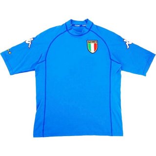 Primera Equipación Tailandia Camiseta Italy Retro 2000 Azul Primera Equipación Tailandia Camiseta Italy Retro 2000 Azul