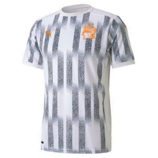 Segunda Equipación Tailandia Camiseta Costa Marfil 2020 Blanco Segunda Equipación Tailandia Camiseta Costa Marfil 2020 Blanco