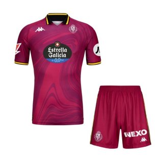 Camiseta Real Valladolid Tercera Equipación Niño 2024/2025 Camiseta Real Valladolid Tercera Equipación Niño 2024/2025