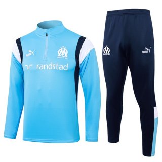 Sudadera De Training Marsella 2024 Azul 2 Sudadera De Training Marsella 2024 Azul 2