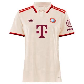 Camiseta Bayern Munich Tercera Equipación Mujer 2024/2025 Camiseta Bayern Munich Tercera Equipación Mujer 2024/2025
