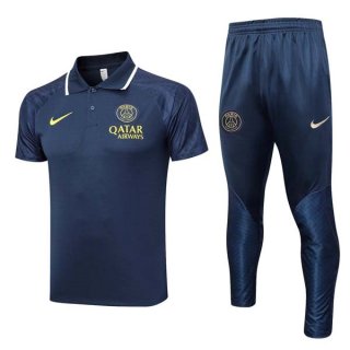 Polo PSG Conjunto Completo 2023/2024 Azul Polo PSG Conjunto Completo 2023/2024 Azul