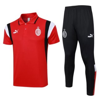 Polo AC Milan Conjunto Completo 2024 Rojo Polo AC Milan Conjunto Completo 2024 Rojo